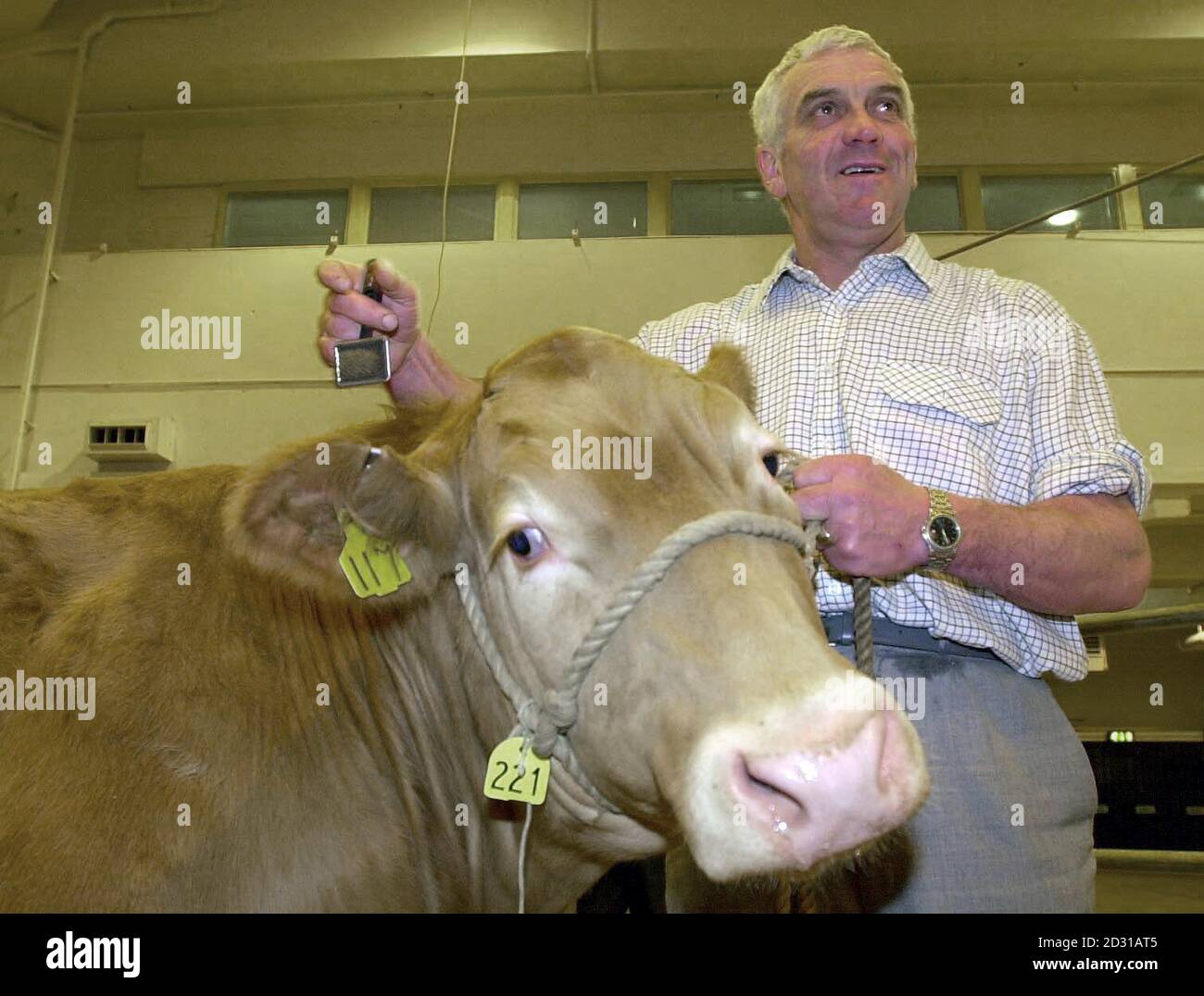 Merepydd Ellis von Betws Y Coed während der Royal Smithfield Show, die von Landwirtschaftsminister Nick Brown am Earls Court in London offiziell eröffnet wurde. Stockfoto