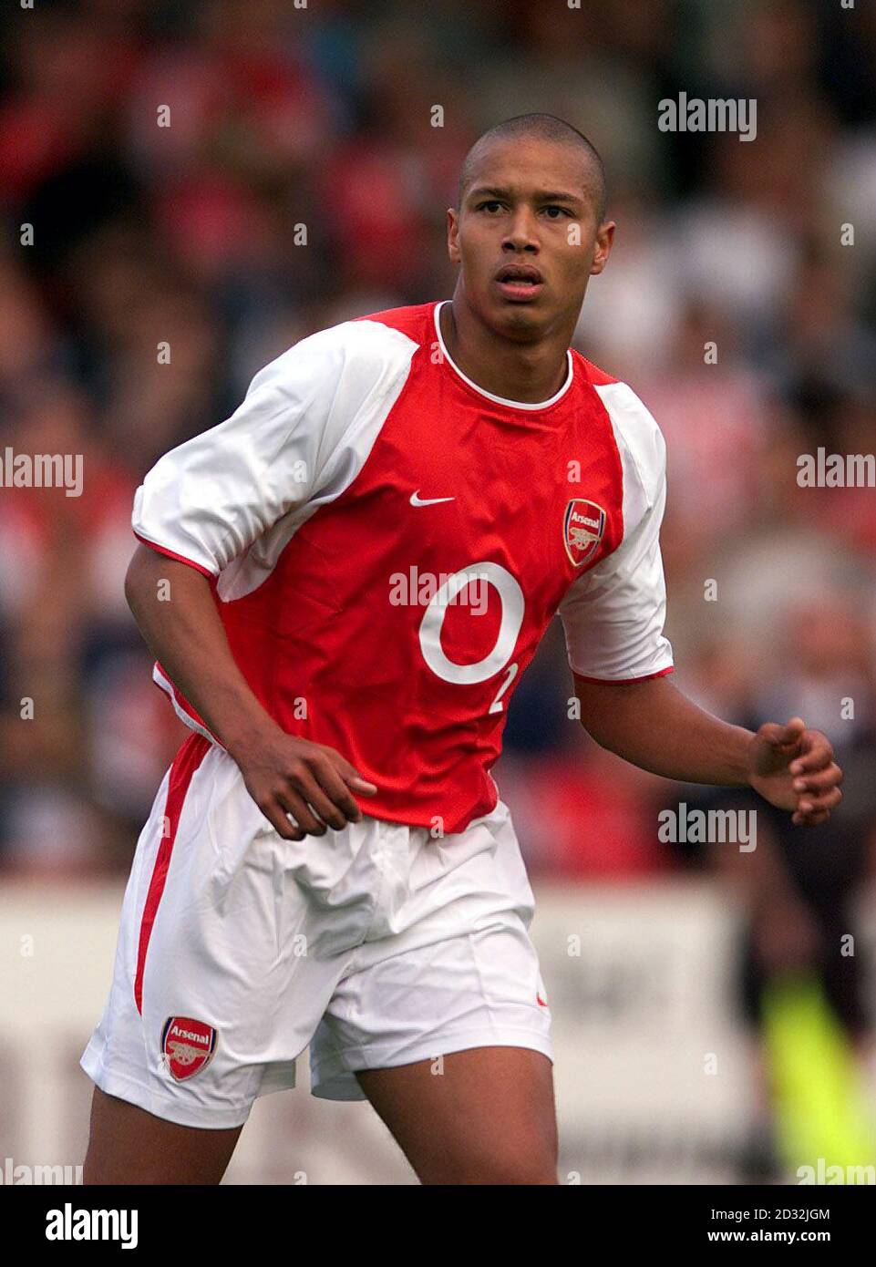 Arsenals Sebastian Svard während der Vorsaison freundlich im Broadhall Ground, Stevenage. DIESES BILD KANN NUR IM RAHMEN EINER REDAKTIONELLEN FUNKTION VERWENDET WERDEN. KEINE WEBSITE-/INTERNETNUTZUNG, ES SEI DENN, DIE WEBSITE IST BEI DER FOOTBALL ASSOCIATION PREMIER LEAGUE REGISTRIERT. Stockfoto Arsenals Sebastian Svard während der Vorsaison freundlich im Broadhall Ground, Stevenage. DIESES BILD KANN NUR IM RAHMEN EINER REDAKTIONELLEN FUNKTION VERWENDET WERDEN. KEINE WEBSITE-/INTERNETNUTZUNG, ES SEI DENN, DIE WEBSITE IST BEI DER FOOTBALL ASSOCIATION PREMIER LEAGUE REGISTRIERT. Stockfoto