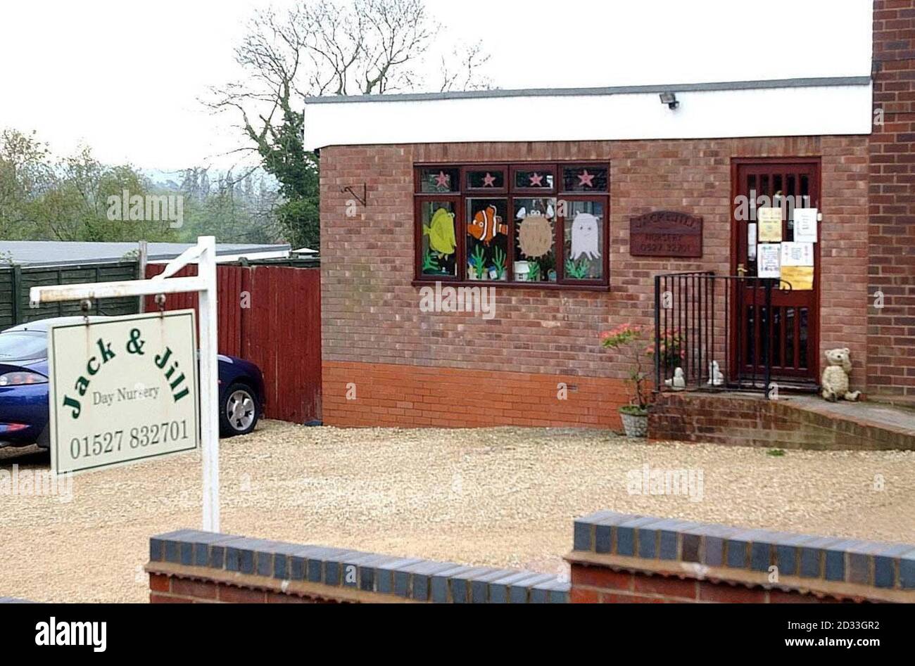 Allgemeine Ansicht der Jack and Jill Nursery in Bromsgrove, Worcestershire. Die 20-jährige Auszubildende Kinderpflegerin Rebecca Mountford hat heute eine Klage wegen unfairer Entlassung gewonnen, nachdem einem Gericht erzählt wurde, wie sie nach ihrer Schwangerschaft aus dem Kindergarten entlassen wurde. Stockfoto