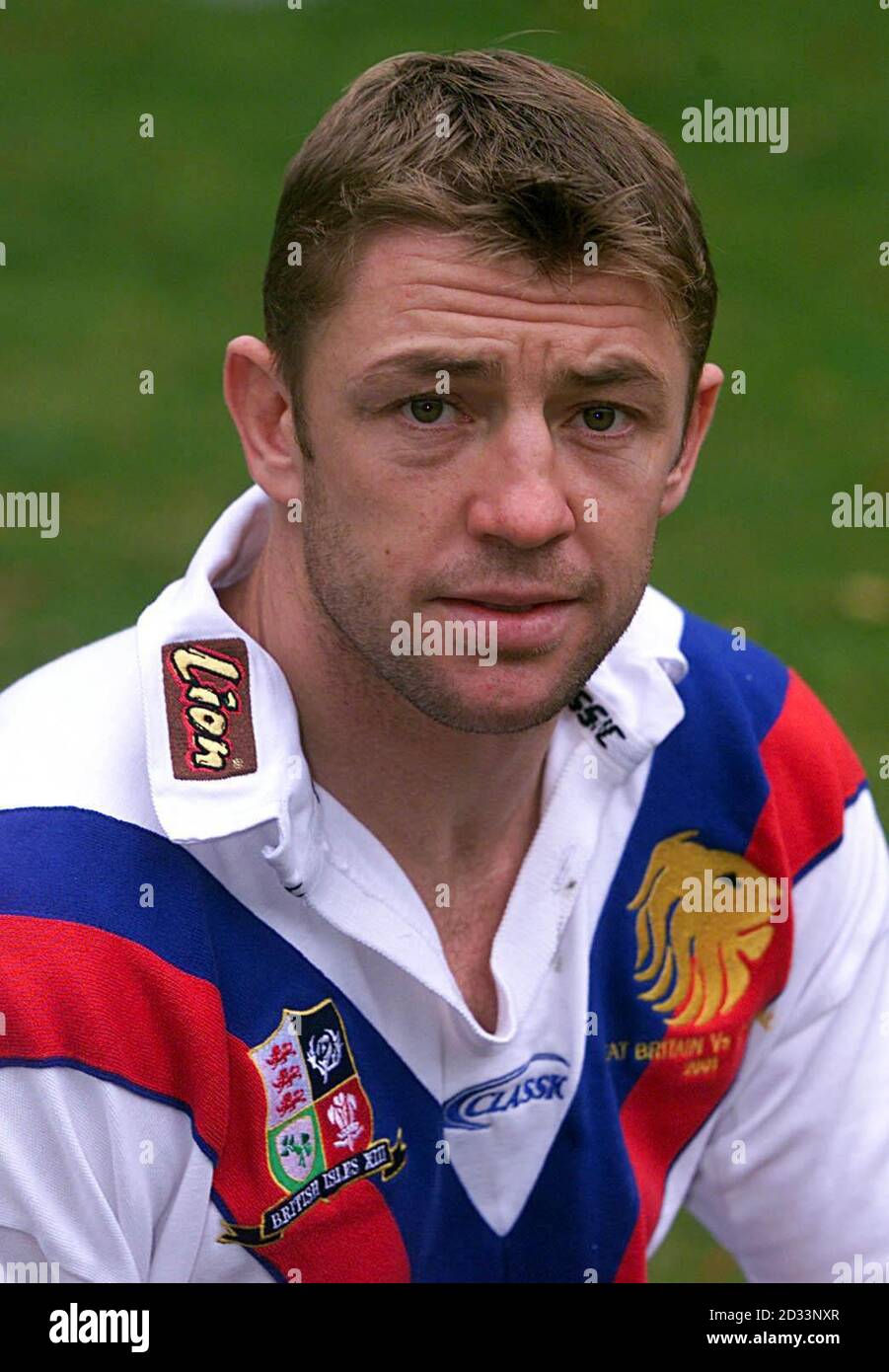 Mike Forshaw, Spieler der Rugby League, während eines Fotoanrufs im Marriot Hotel, Worsley, Manchester. Großbritannien wird Australien ab Sonntag, dem 11., in drei Testspielen spielen. * 17/11/014: Mike Forshaw, der ältere Staatsmann der Guinness Test Series, der bewiesen hat, dass man nie zu alt ist, um zu lernen. Der viel bereiste 31-Jährige, der während seiner langen Karriere in der zweiten Reihe oder locker nach vorne gespielt hat, hat seinen Wechsel zur Nutte beim denkwürdigen 20-12-Sieg über Australien am vergangenen Sonntag so erfolgreich gemacht, dass er die Position für die heutige Crunch-Sekunde behalten hat Stockfoto