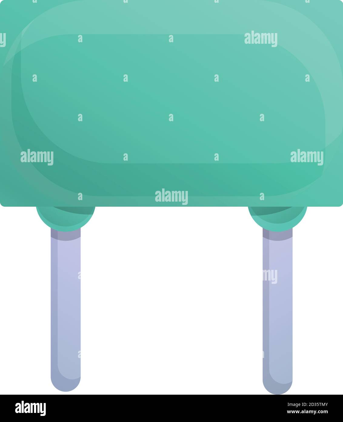 Symbol für Internet-Kondensator. Cartoon von Internet Kondensator Vektor-Symbol für Web-Design isoliert auf weißem Hintergrund Stock Vektor