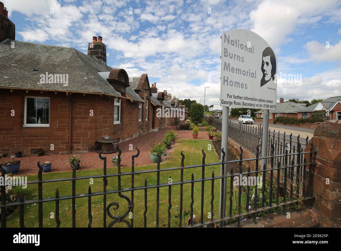 Mauchline, Ayrshire, Schottland , Großbritannien 20 May 2019 National Burns Monument Stockfoto