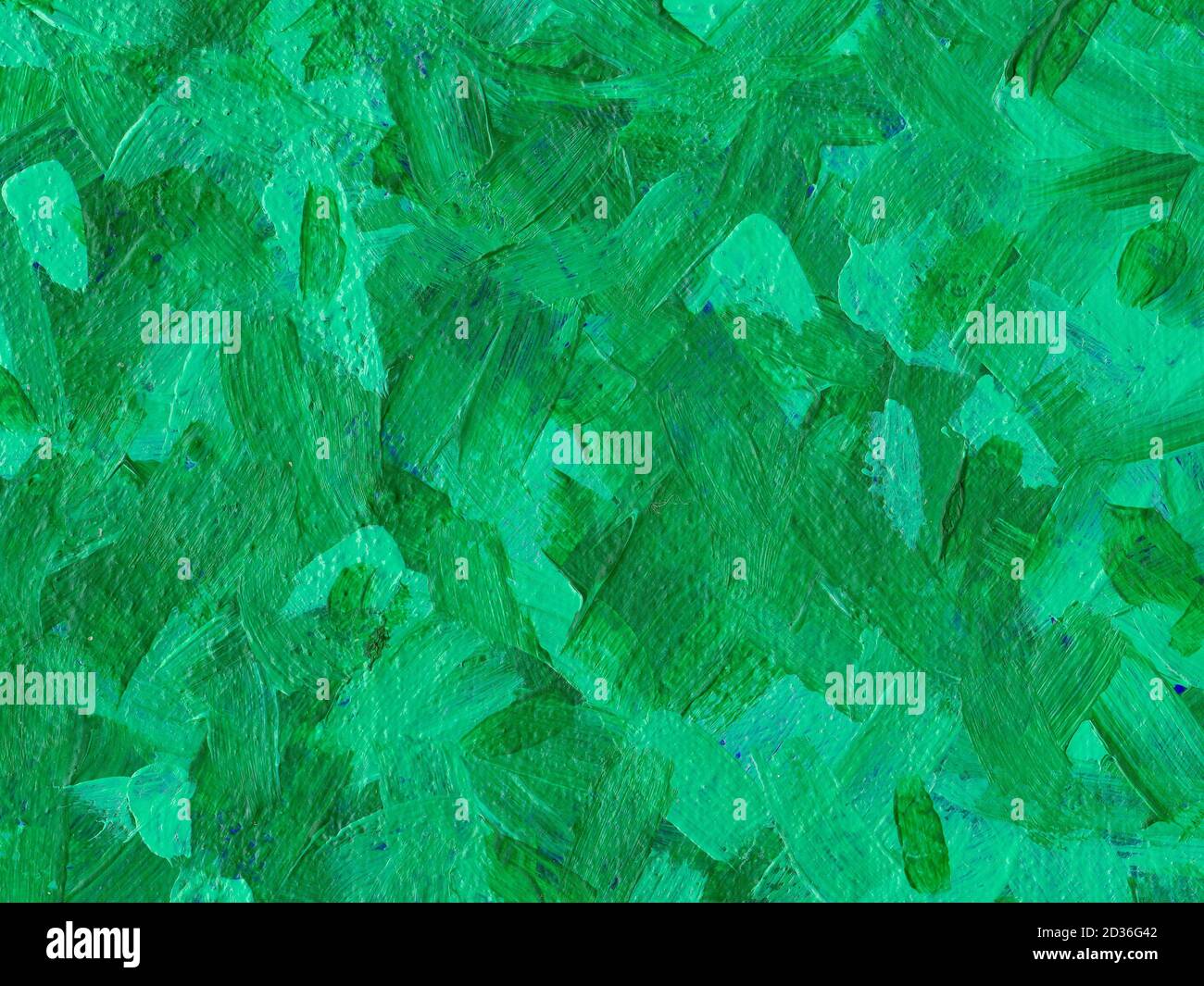 Grüne Pinsel Muster Design Wie Gras Hintergrund Stockfoto