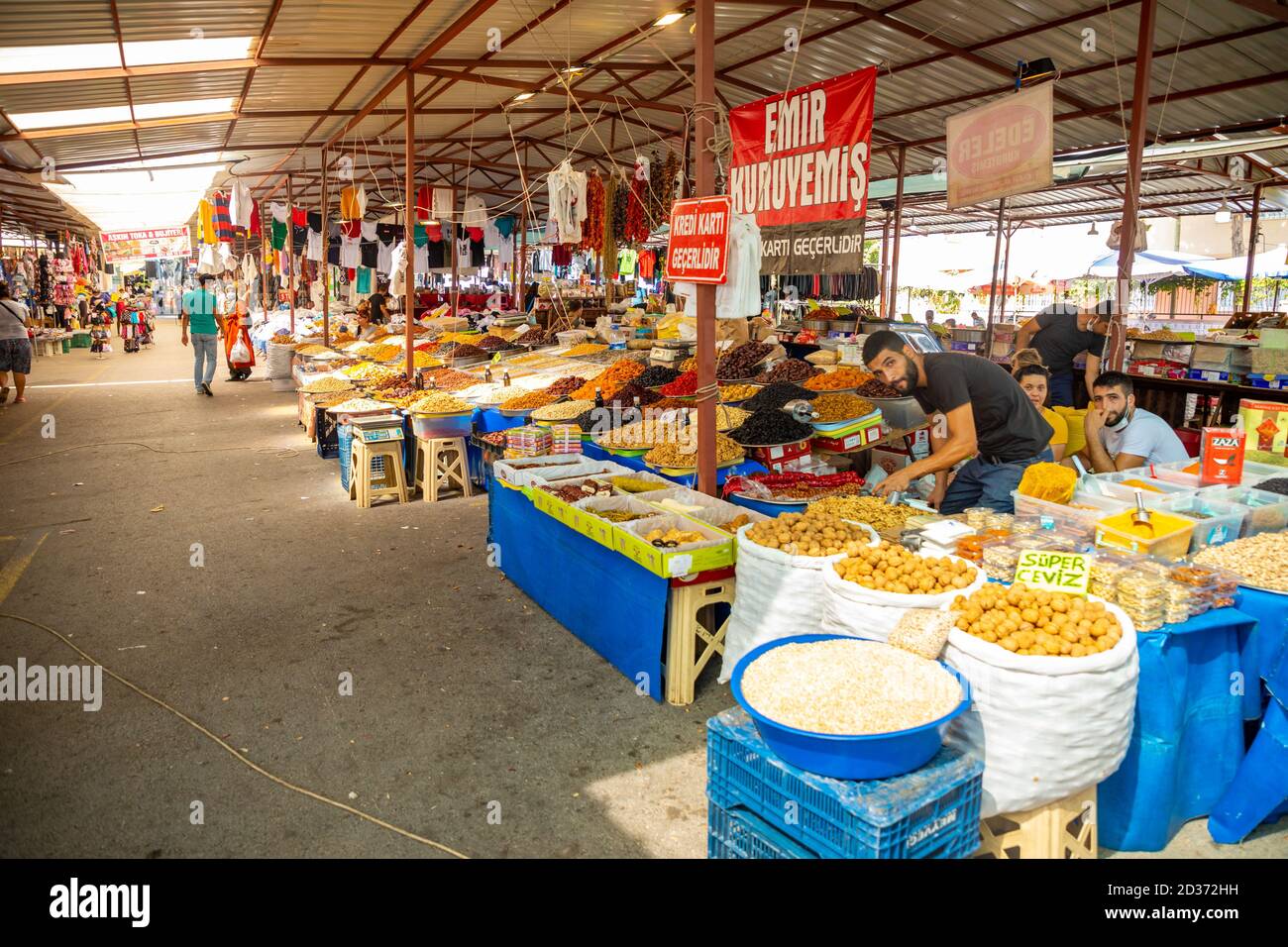 Turkey Antalya Market In City Stockfotos und bilder Kaufen Alamy