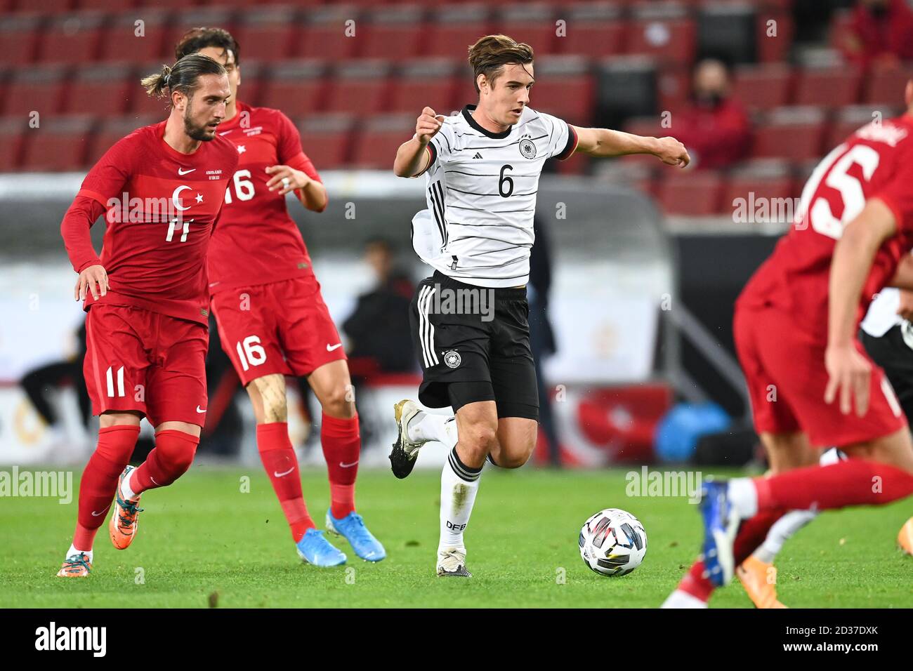Köln, Deutschland. Oktober 2020. Florian Neuhaus (Deutschland). GES./Fussball/Testspiel: Deutschland - Tuerkei, 07.10.2020 Fußball: Testmatch: Deutschland gegen Türkei Köln, 7. Oktober 2020 Quelle: dpa/Alamy Live News Stockfoto