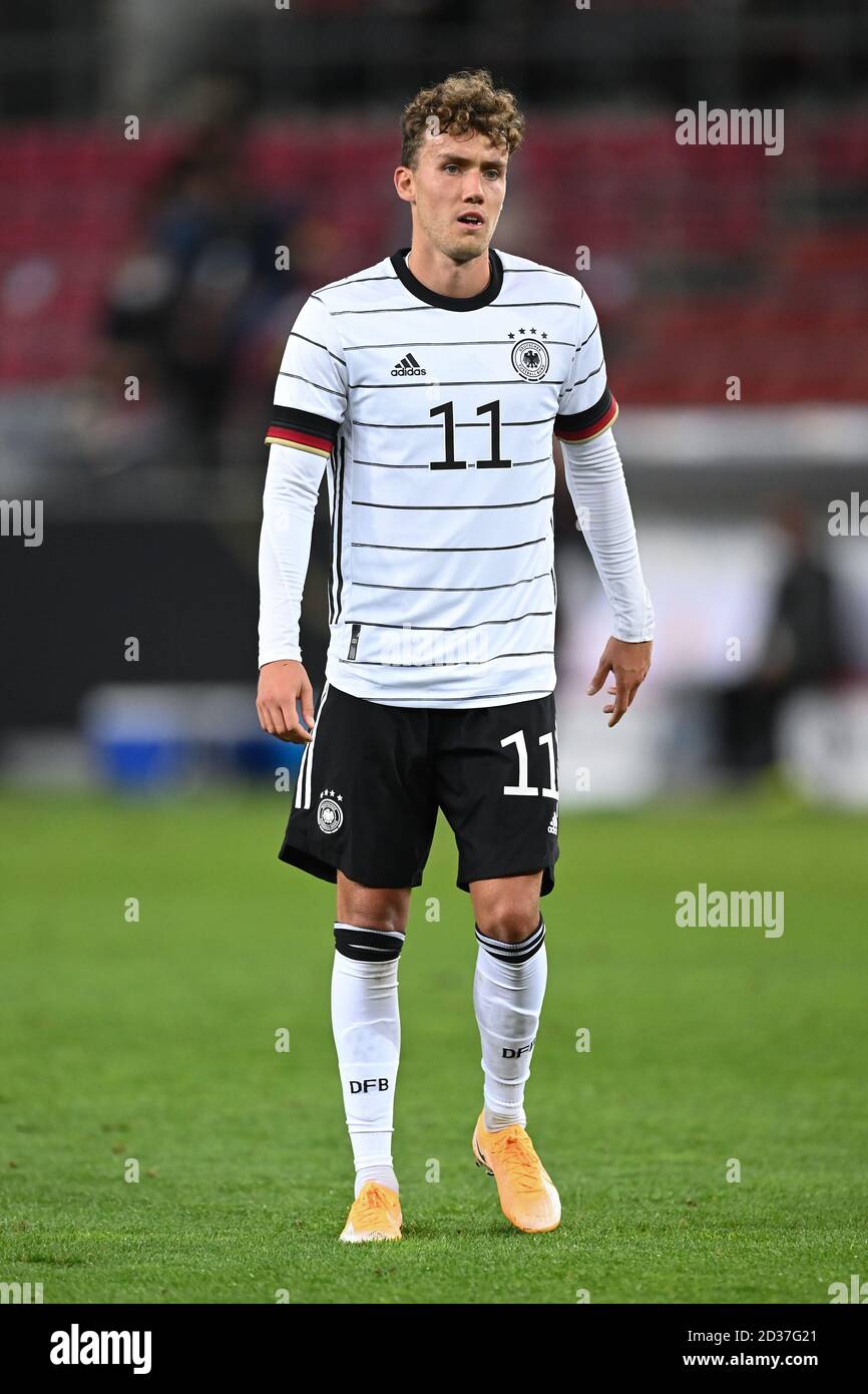 Köln, Deutschland. Oktober 2020. Luca Waldschmidt (Deutschland). GES./Fussball/Testspiel: Deutschland - Tuerkei, 07.10.2020 Fußball: Testmatch: Deutschland gegen Türkei Köln, 7. Oktober 2020 Quelle: dpa/Alamy Live News Stockfoto