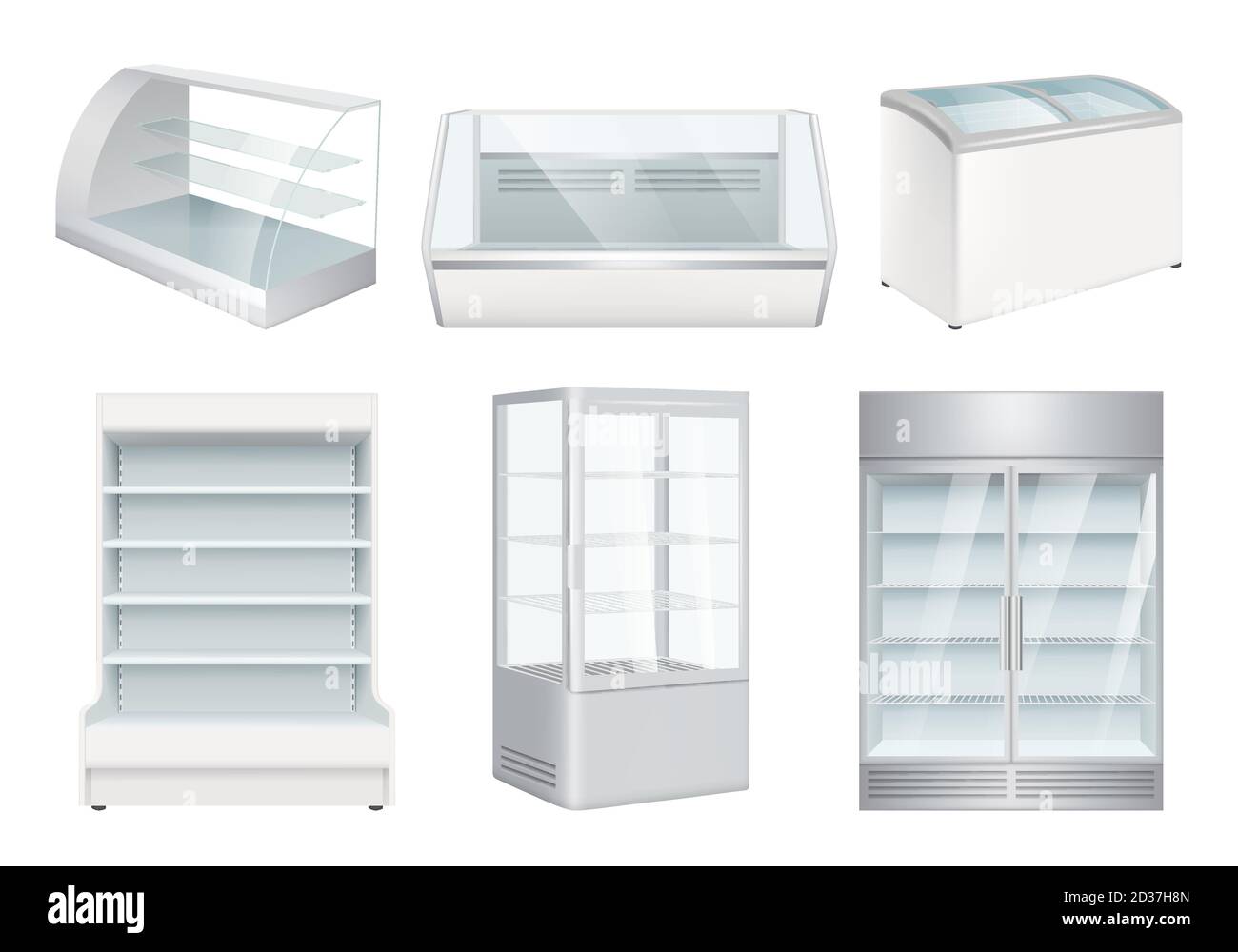 Leerer Kuhlschrank Stock Vektorgrafiken Kaufen Alamy