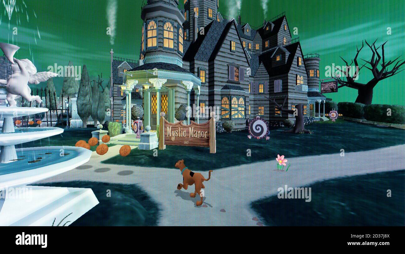 Scooby-Doo! - Night of 100 Frights - Sony PlayStation 2 PS2 - nur zur  redaktionellen Verwendung Stockfotografie - Alamy