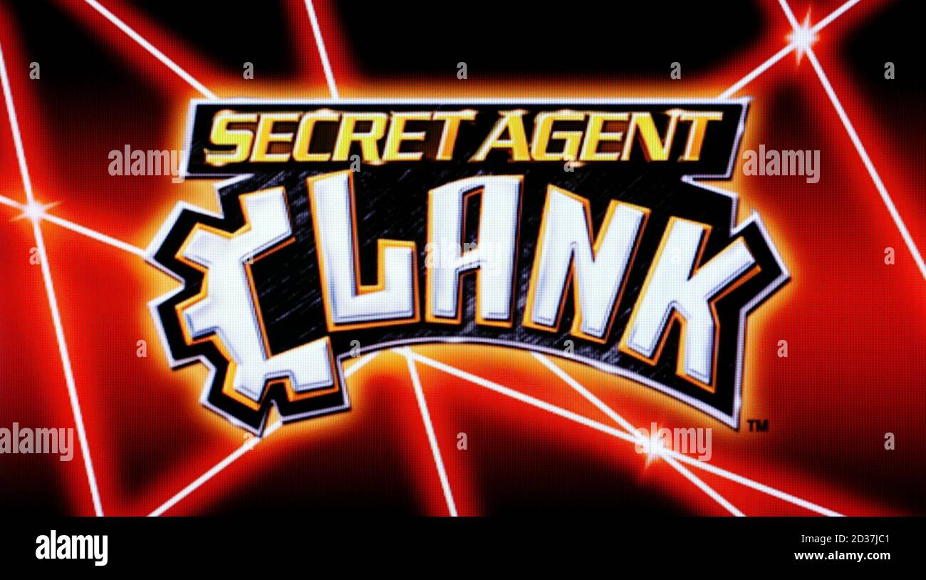 Secret Agent Clank – Sony PlayStation 2 PS2 – Editorial Nur verwenden Stockfoto
