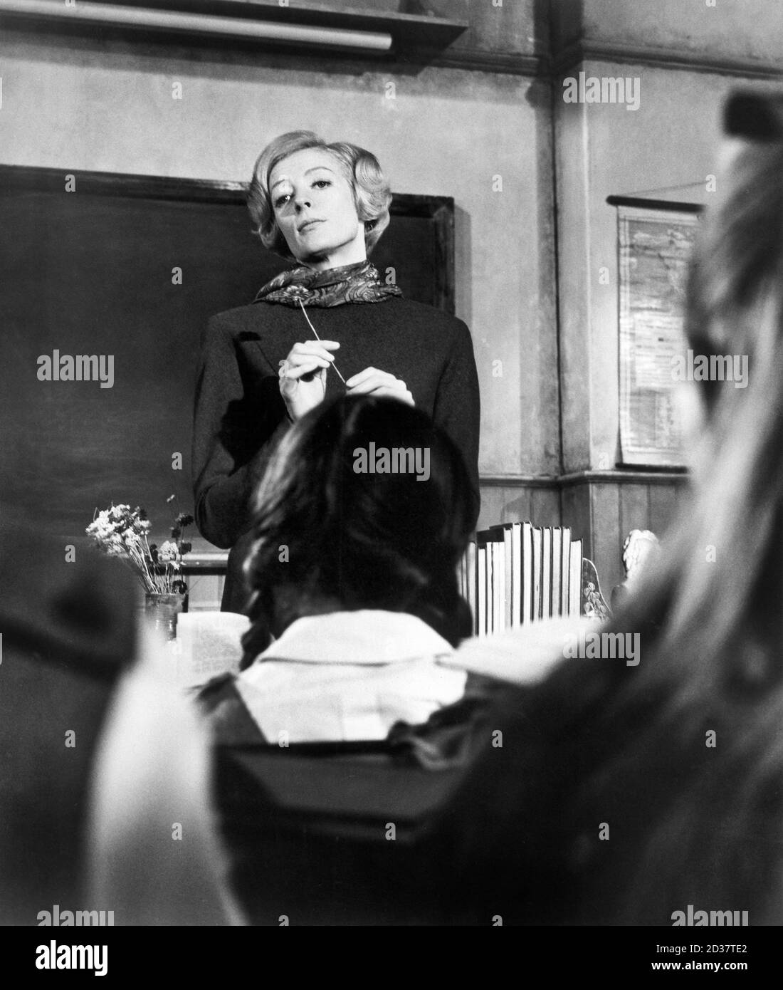 Maggie Smith, am Set des Films, 'The Prime of Miss Jean Brodie', 20th Century-Fox, 1969 Stockfoto