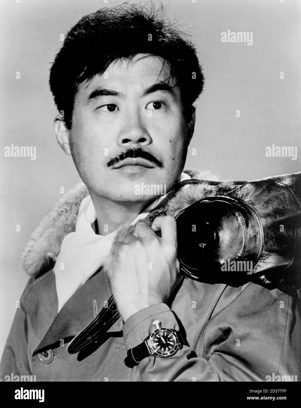 James Shigeta, Head and Shoulders Publicity Portrait for the Film, 'Midway', Universal Pictures, 1976 Stockfoto
