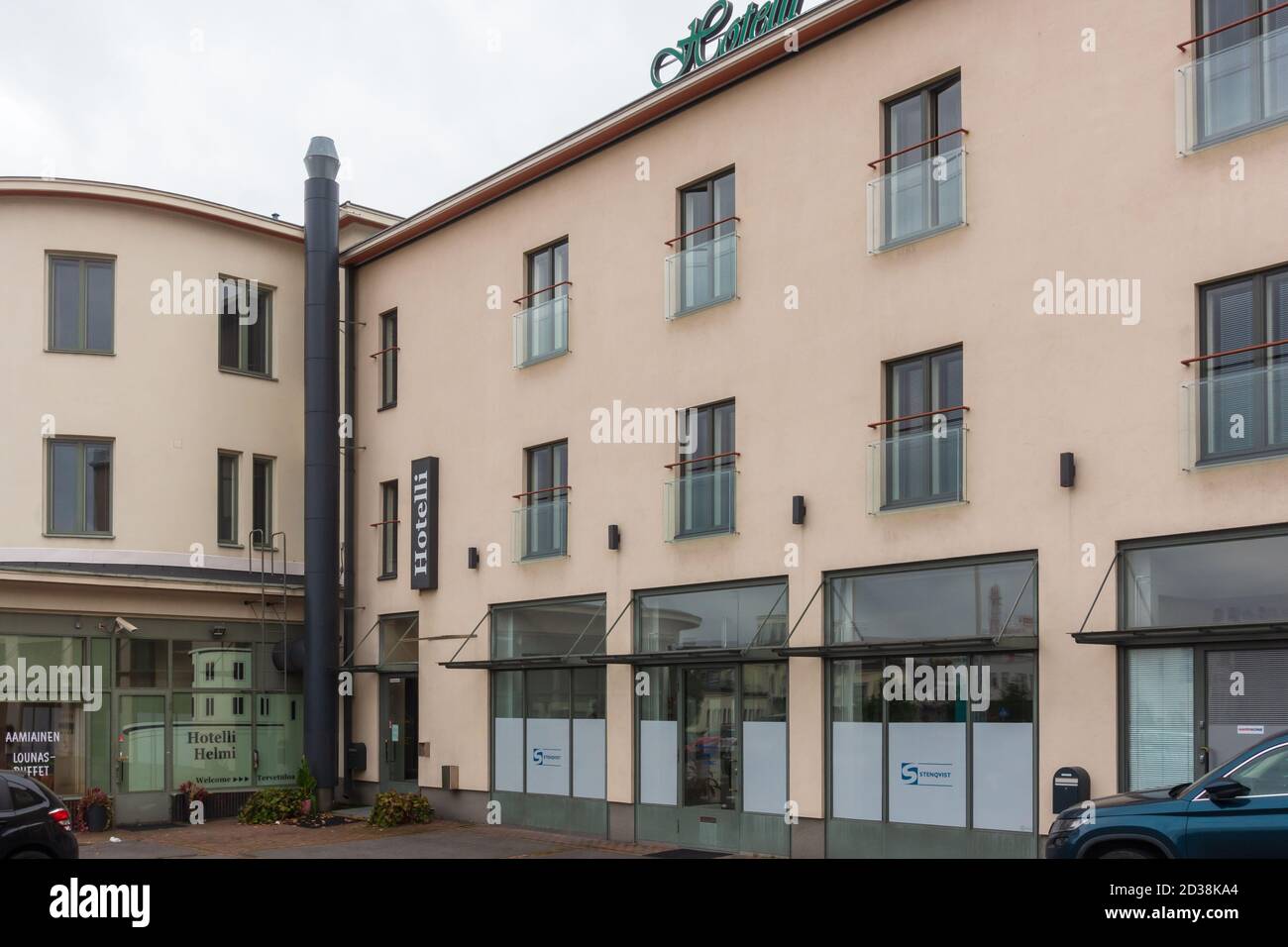 Hotel Helmi in Turku Finnland Stockfoto