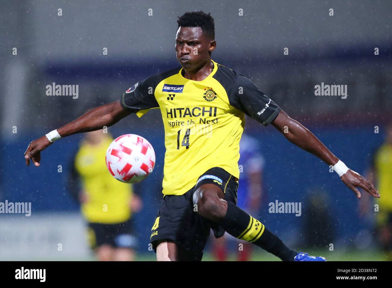 NHK Spring Mitsuzawa Football Stadium, Kanagawa, Japan. Oktober 2020. Olunga (Reysol), 7. OKTOBER 2020 - Fußball: 2020 J. League YBC Levain Cup Halbfinale zwischen Yokohama F.Marinos 0-1 Kashiwa Reysol im NHK Spring Mitsuzawa Football Stadium, Kanagawa, Japan. Quelle: Yohei Osada/AFLO SPORT/Alamy Live News Stockfoto