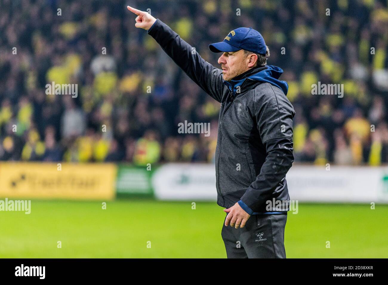 Brondby, Dänemark. November 2018. Manager von Broendby IF Alexander Zorniger gesehen während der 3F Superliga Spiel zwischen Broendby IF und Aarhus GF im Brondby Stadium. (Foto: Gonzales Photo - Thomas Rasmussen). Stockfoto