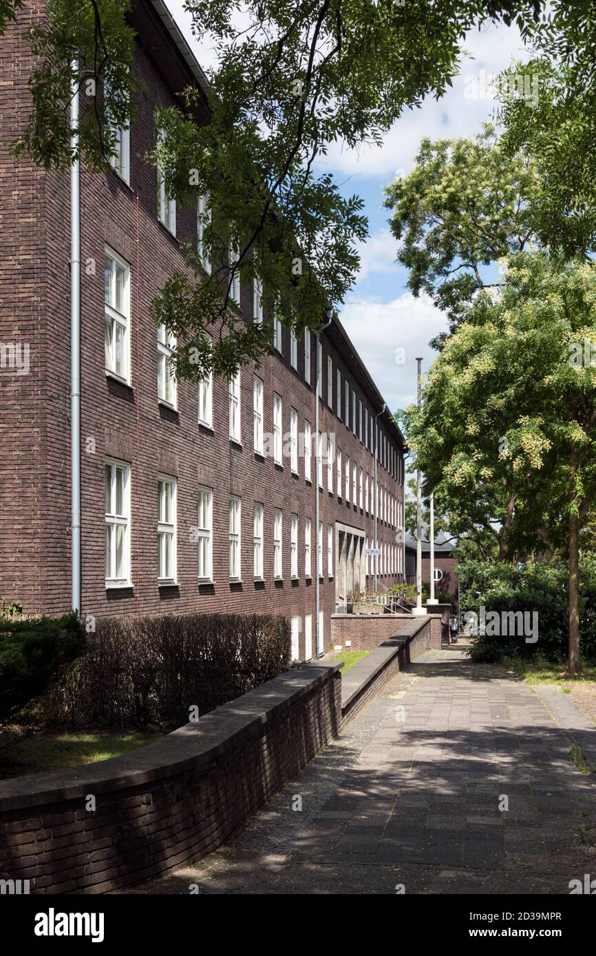 Polizeipräsidium in Mulheim an der Ruhr Stockfoto