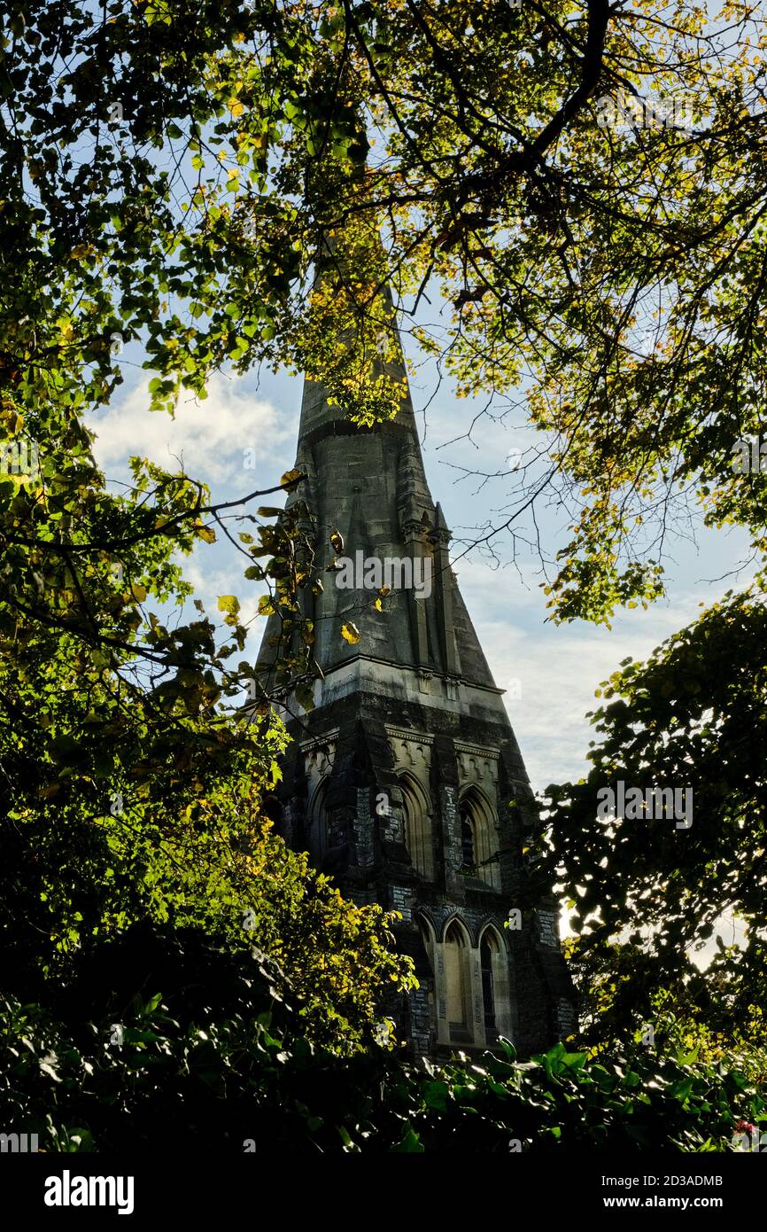 Rushall Pfarrkirche Stockfoto