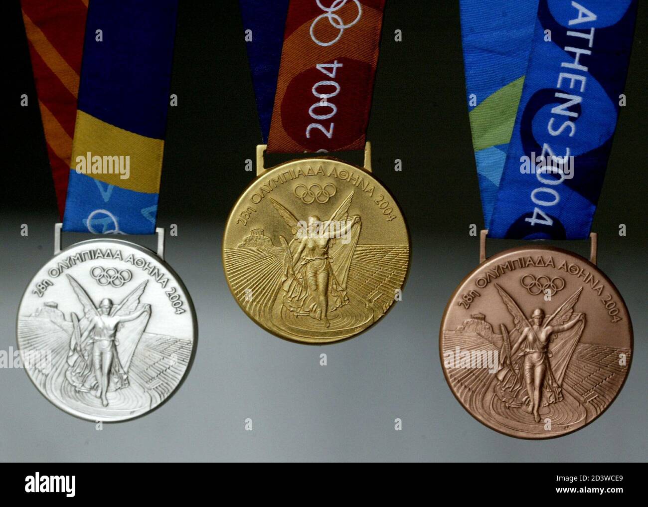 Goldmedaille Olympia Olympische Spiele Athen 2004 Olympia Medaille Olympiade 