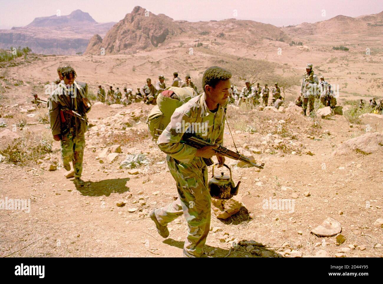 Ethiopia eritrea eritrean soldier Fotos und Bildmaterial in hoher
