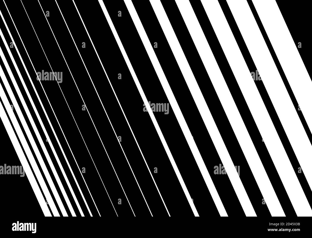 Raster und Netz von zufälligen schwarz-weiß, Graustufen Linien, Streifen, Streifen und Streifen Hintergrund, Muster Stock Vektor