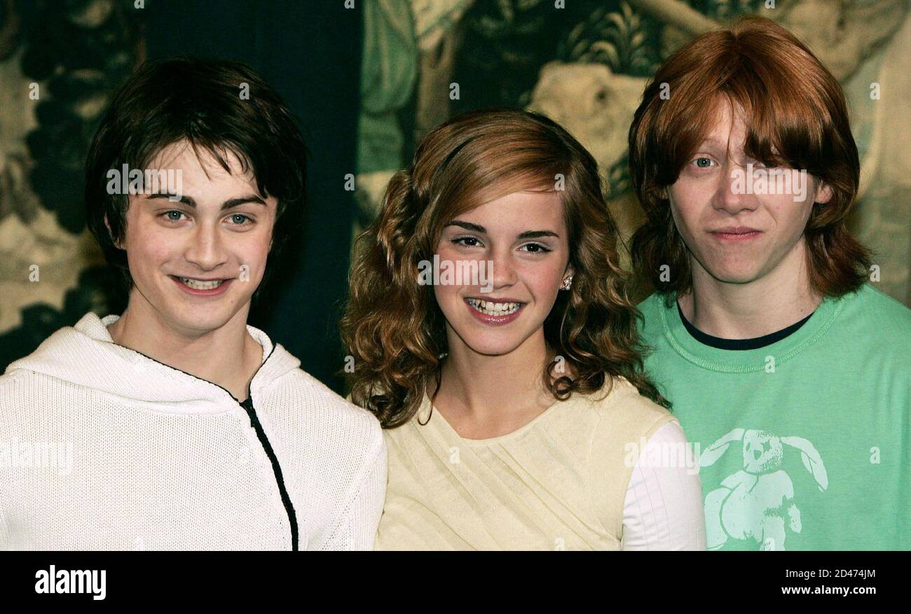 Jk Rowling And Rupert Grint Stockfotos Und Bilder Kaufen Alamy