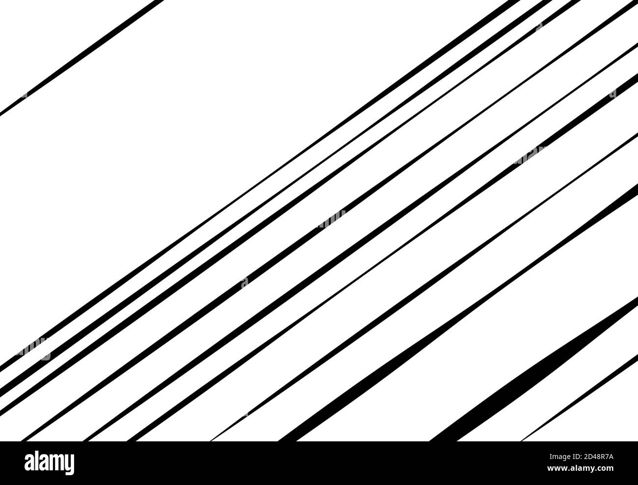 Schräge, schräge dynamische Linien, Streifen abstrakte Illustration Stock Vektor