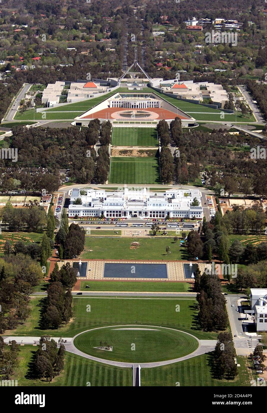 Canberra Parliament House Aerial Stockfotos Und Bilder Kaufen Alamy