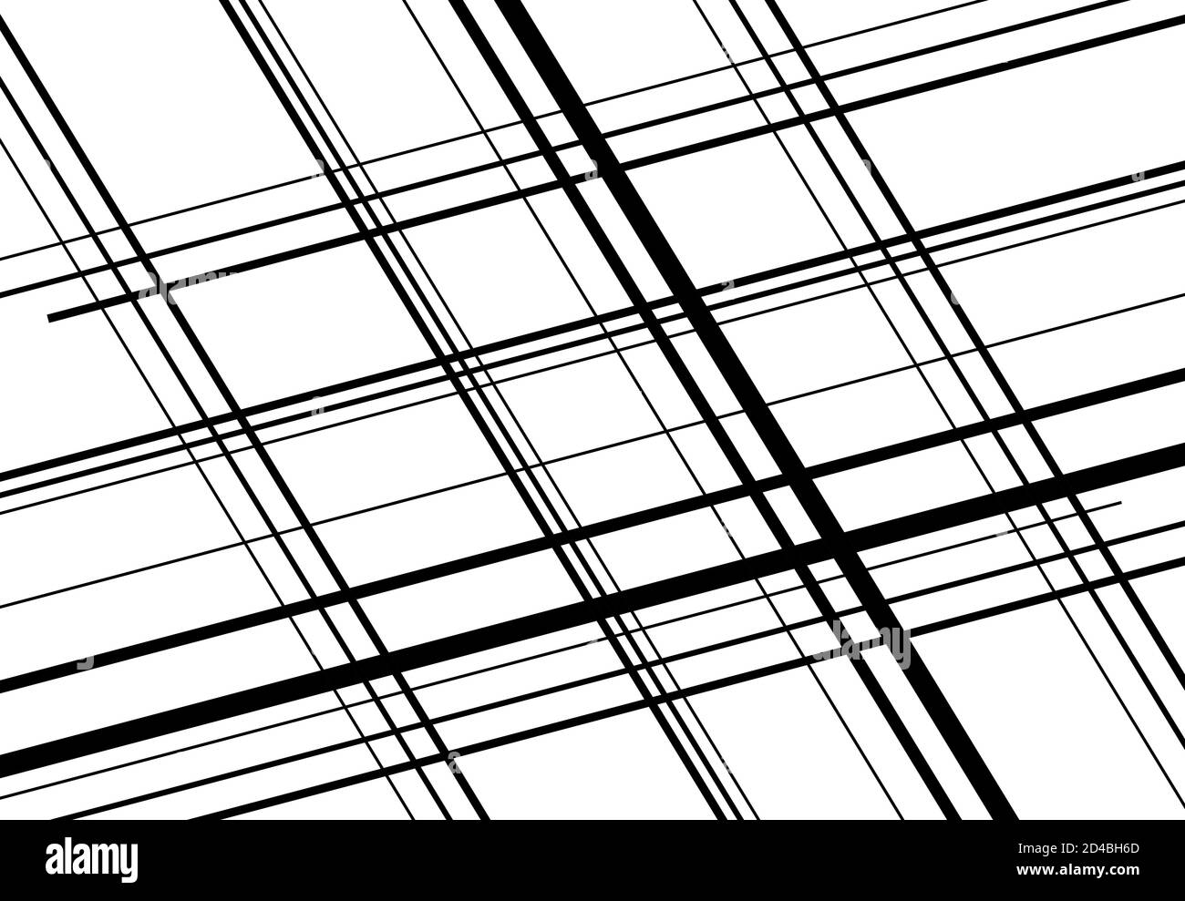 Diagonale, Neigung, schräges und schräges Gitter, abstrakter Netzhintergrund, Muster Stock Vektor
