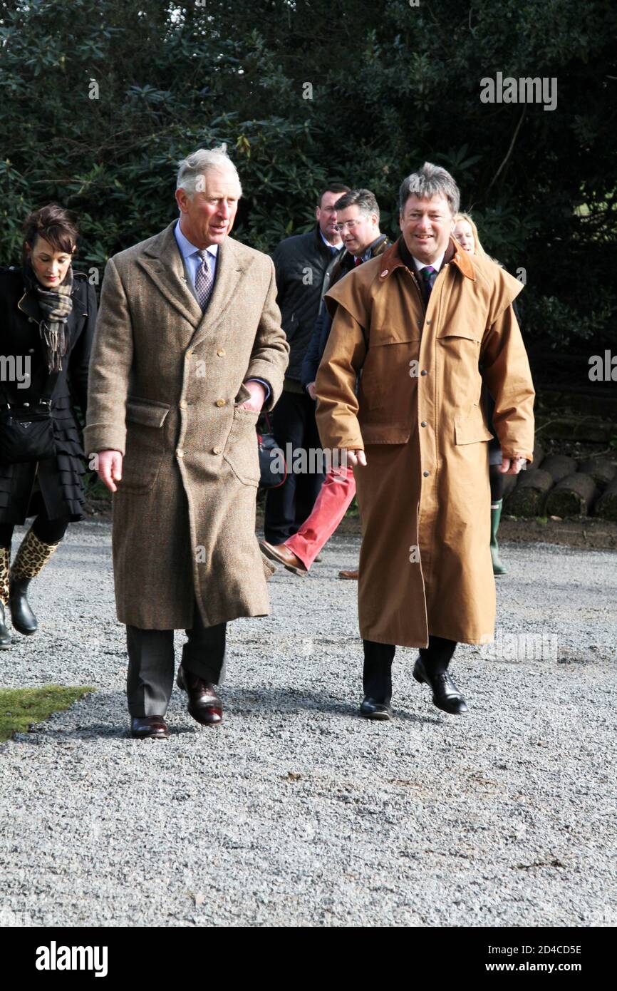 Prince charles dumfries house Fotos und Bildmaterial in hoher