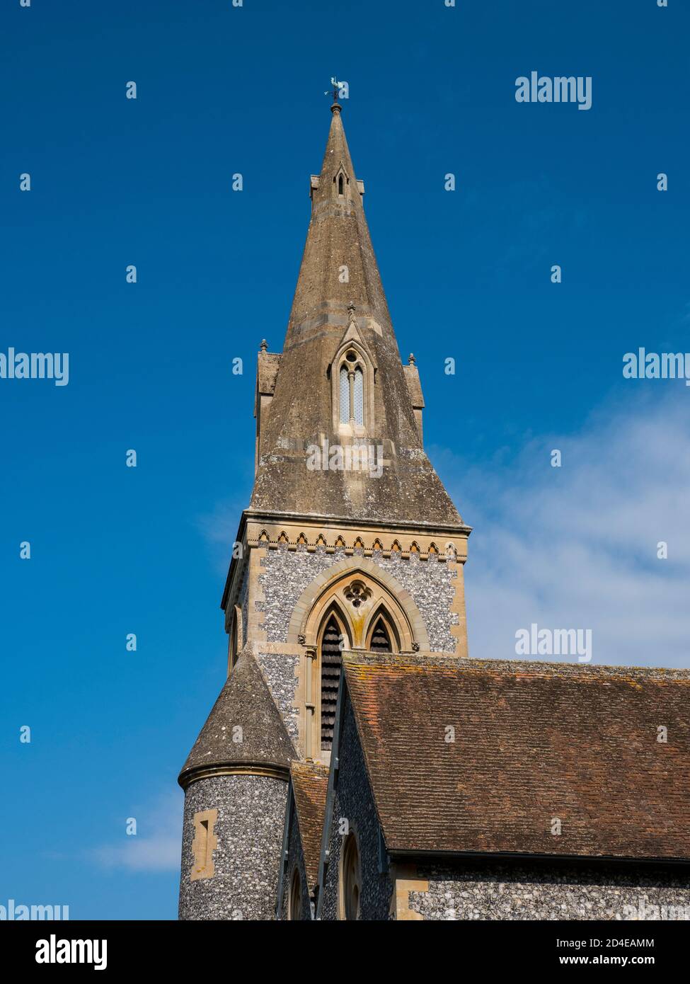 St Mark's Church, Englefield Estate, Berkshire, England, Großbritannien, GB. Stockfoto