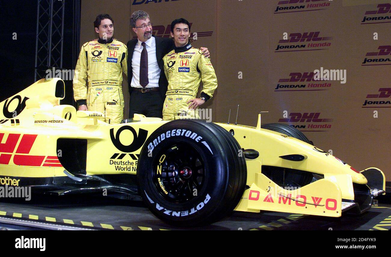 Eddie Jordan Owner Jordan Formula Stockfotos Und Bilder Kaufen Alamy