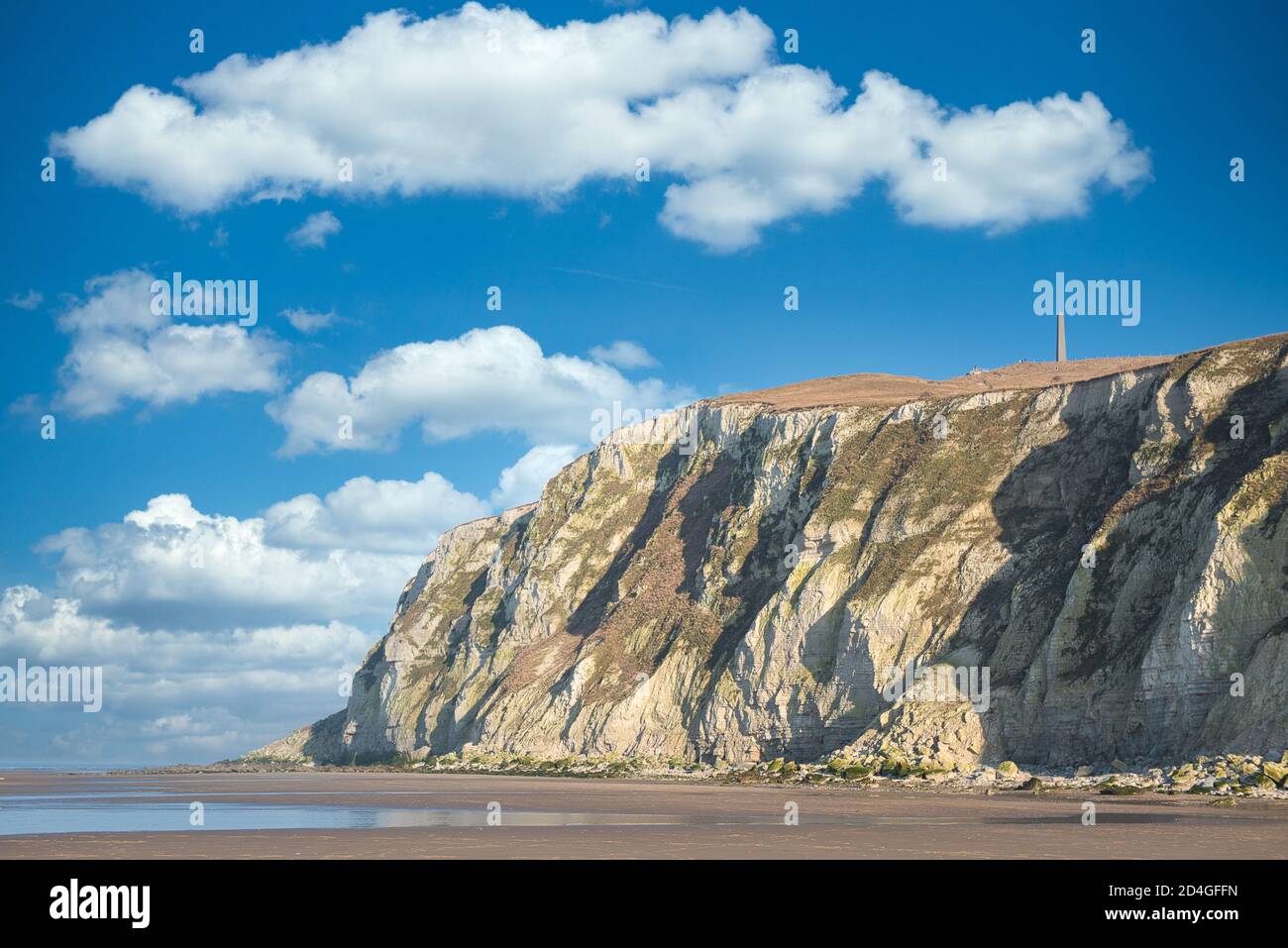Kap Blanc-nez in Nordfrankreich Stockfotografie - Alamy
