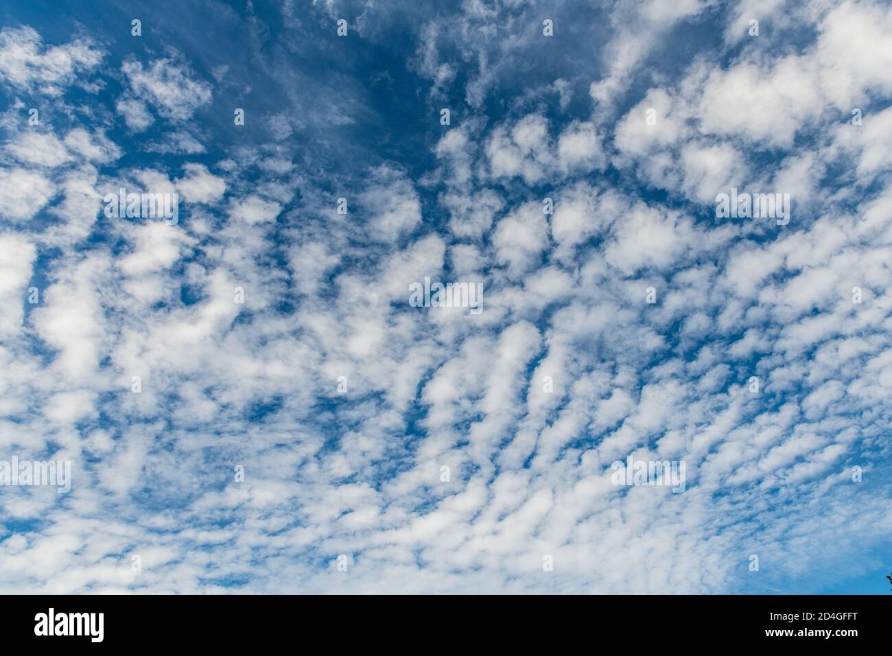 Bewölkter Himmel Hintergrund Stockfoto