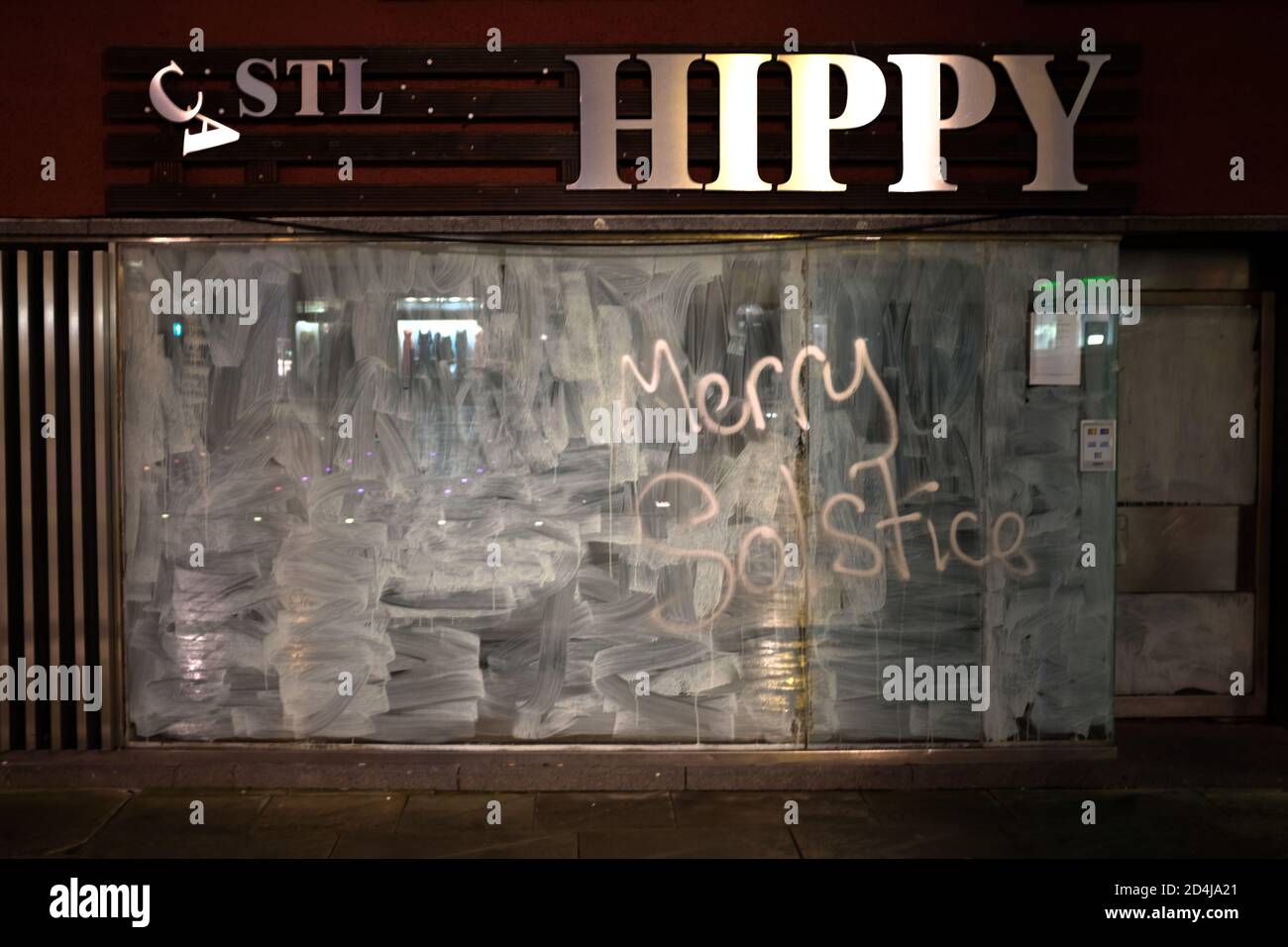 Hippie Merry Solstice, Haverfordwest 2015 Stockfoto