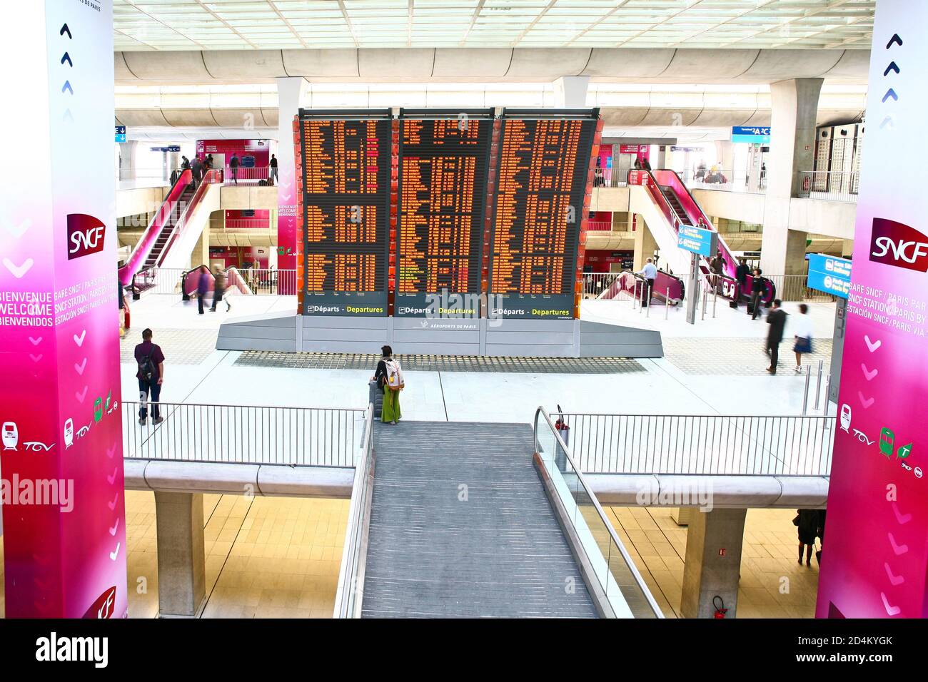 Paris Roissy Stockfoto