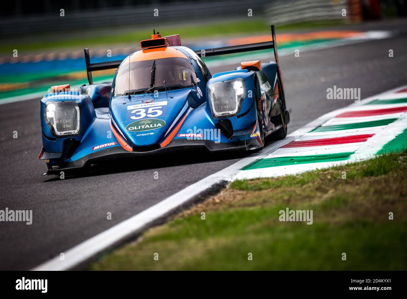 Monza, Italien, Italien. Oktober 2020. 35 Dracone Francesco (ita), Campana Sergio (ita), BHK Motorsport, Oreca 07 Gibson, Action während der 4 Stunden von Monza 2020, 4. Lauf der europäischen Le Mans-Serie 2020, vom 9. Bis 11. Oktober 2020 auf dem Autodromo Nazionale di Monza, Italien - Foto Thomas Fenetre/DPPI Kredit: Lm/DPPI/Thomas Fenetre/Alamy Live News Stockfoto