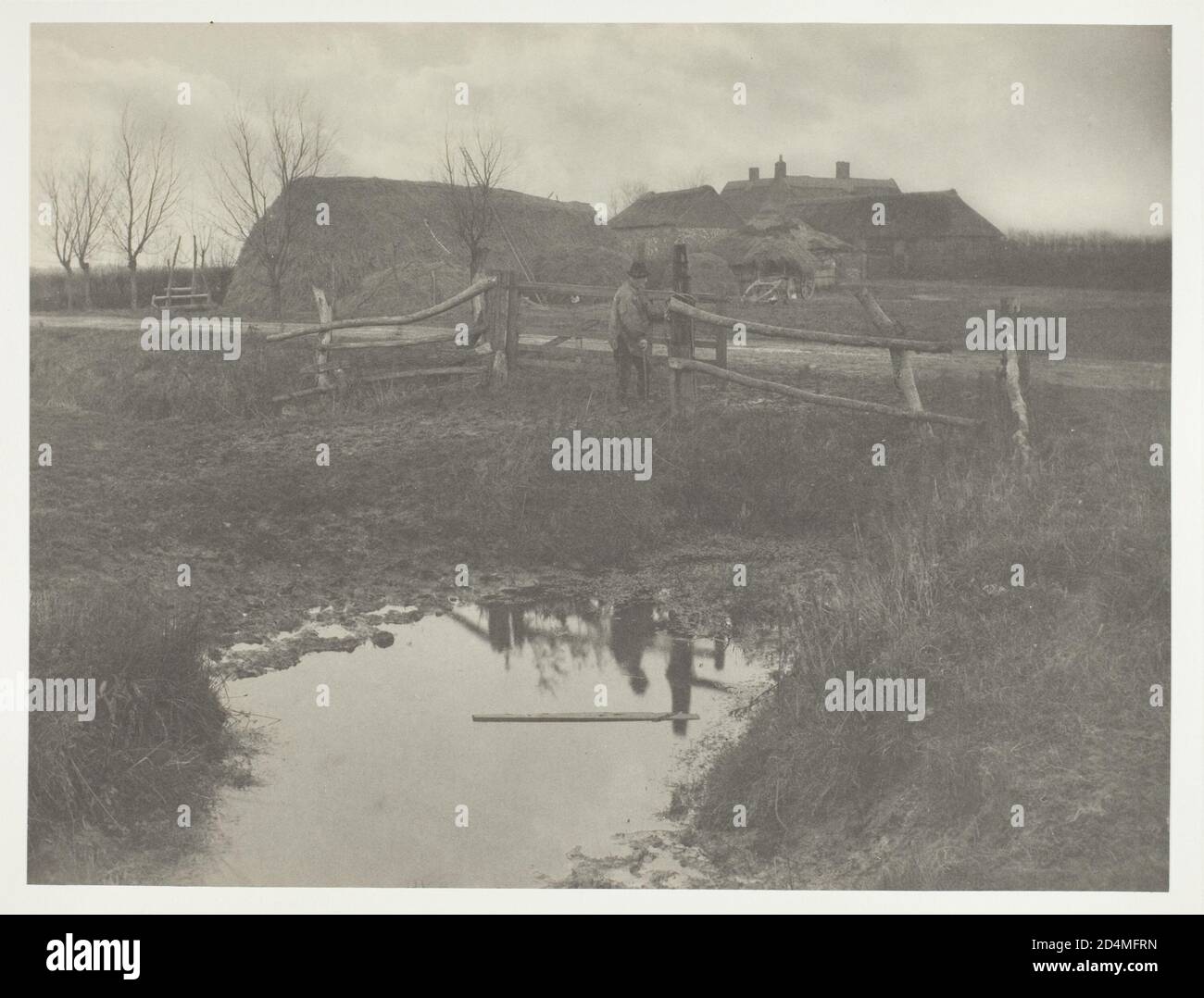 „Platindruck; pl. XXIX aus dem Album ''Life and Landscape on the Norfolk Broads'' (- Datum: 1886; ); Auflage: 200' Stockfoto