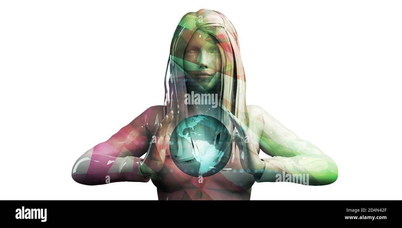 Marketing Technologie Lösungen mit einem globalen Netzwerk von Partnern Stockfoto