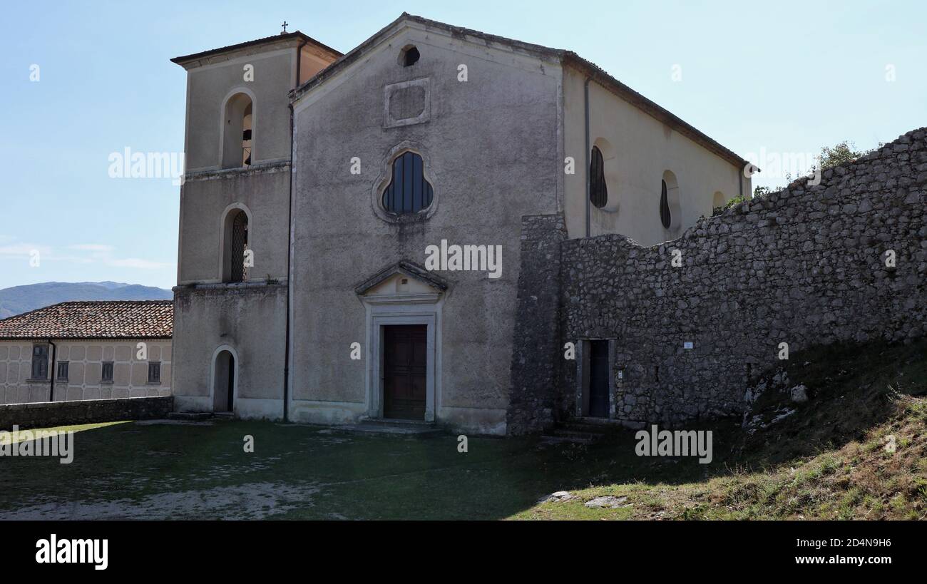 Montella - Chiesa di Santa Maria della Neve Stockfoto