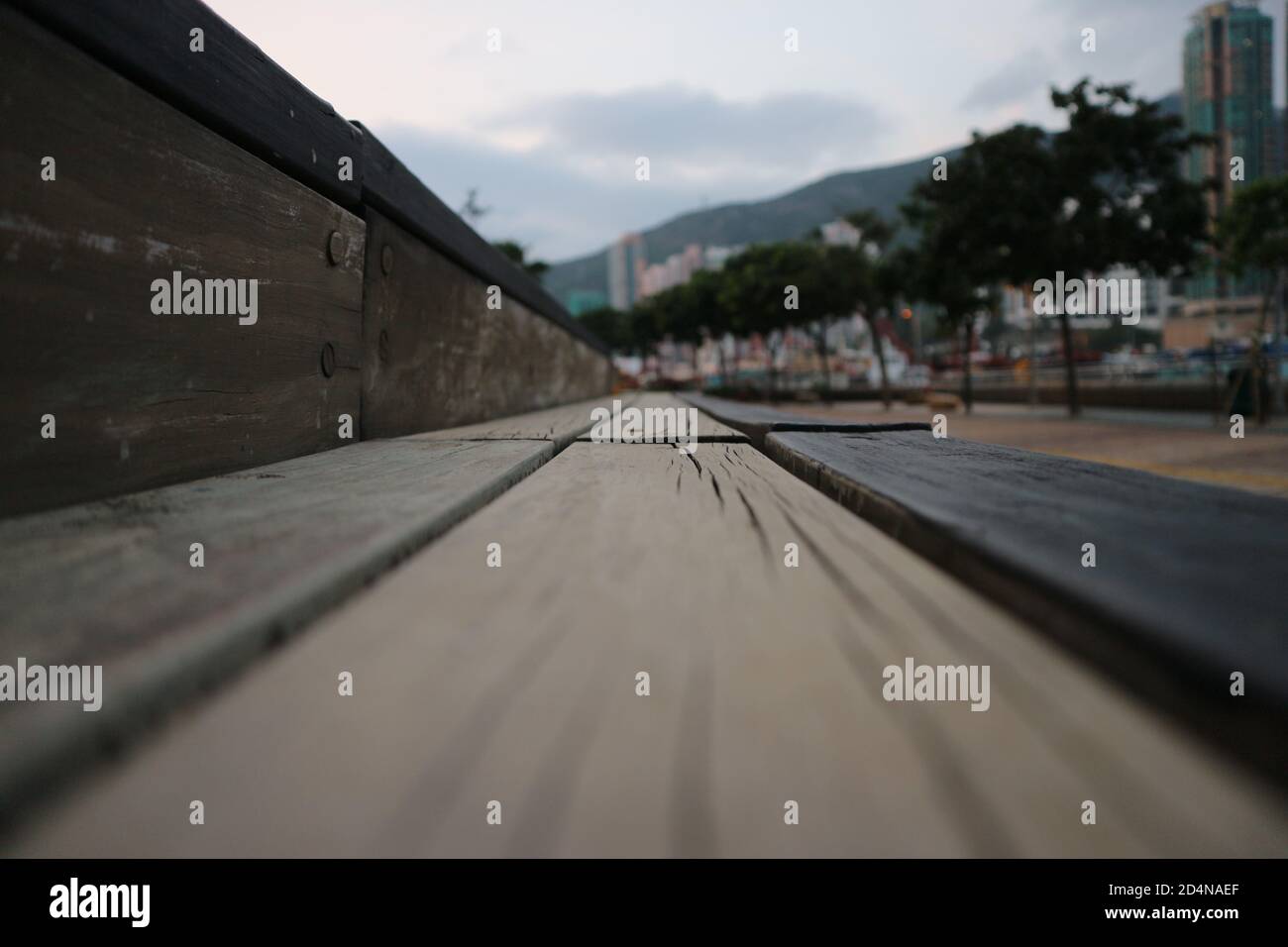 ich war müde, also saß ich auf der Treppe und Der Winkel fühlte sich richtig an, also machte ich ein schnelles Foto Stockfoto