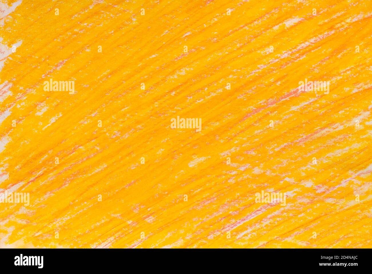 Gelbe und orange Farbe Pastell Kunst Hintergrundstruktur Stockfoto