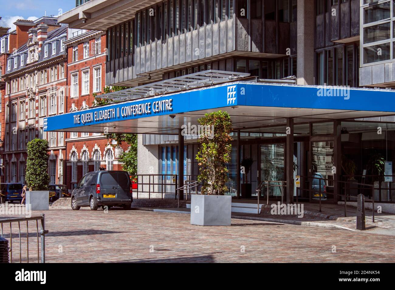 Das Queen Elizabeth Conference Centre, London Stockfoto