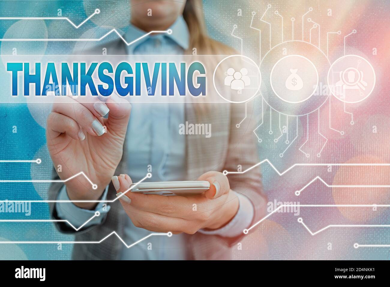 Textschild mit Thanksgiving. Business Foto Text öffentliche Anerkennung oder Feier der göttlichen Güte Systemverwalter Steuerung, Getriebe configu Stockfoto