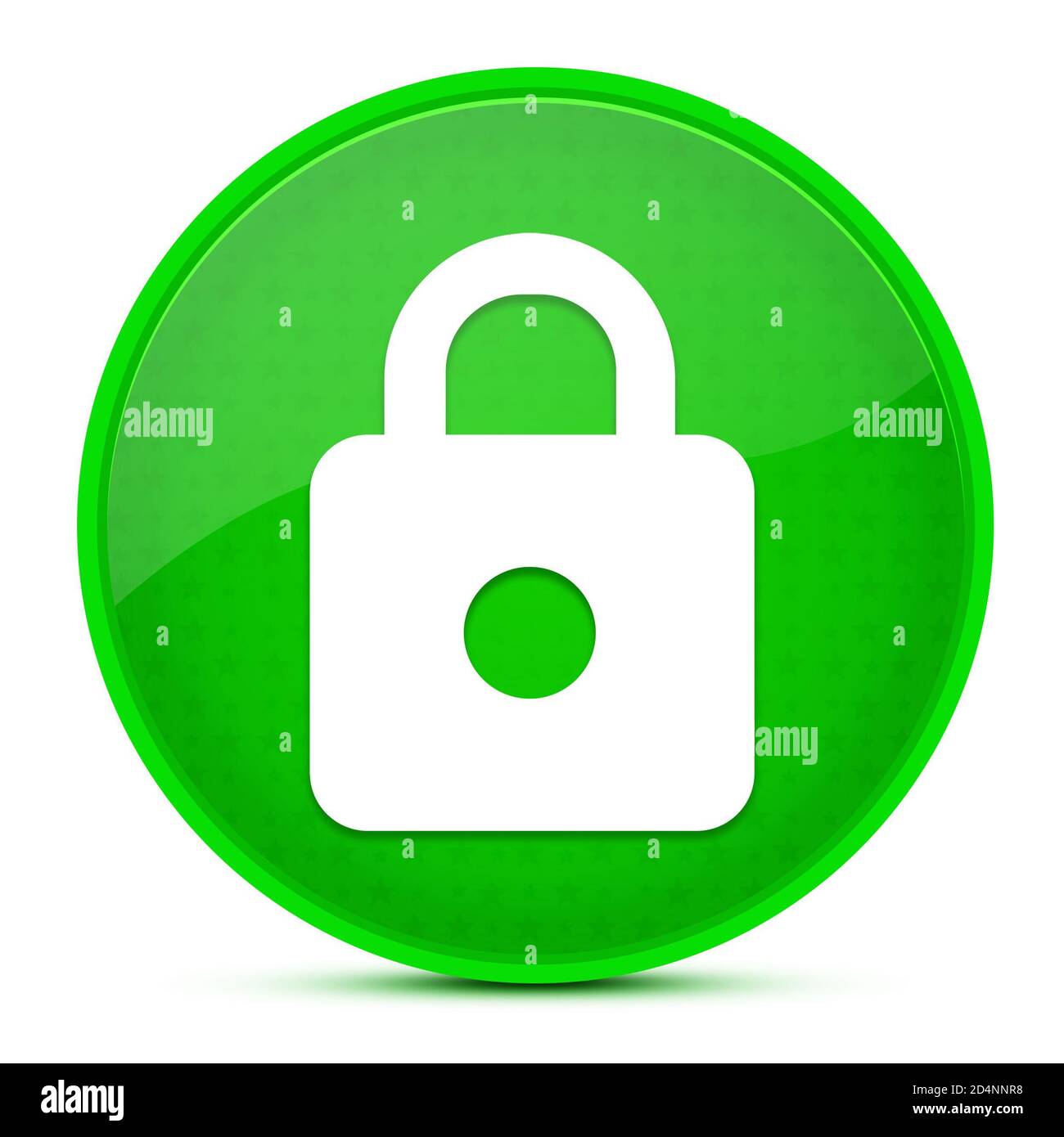https ästhetische glänzend grün runde Taste abstrakte Abbildung Stockfoto