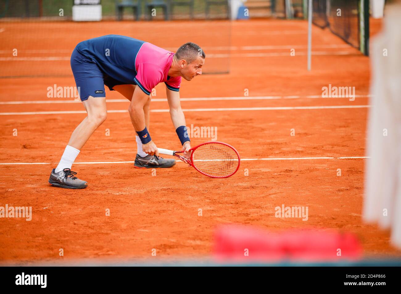 Omislav Brkic beim ATP Challenger 125 - Internazionali Emilia Romagna, Tennis Internationals, parma, Italien, 09 Okt 2020 Credit: LM/Roberta Corradin Stockfoto