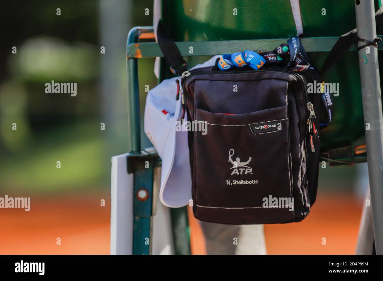 Iudice di sedia ATP Challenger Parma, N. Stellabotte beim ATP Challenger 125 - Internazionali Emilia Romagna, Tennis Internationals, parma, Italien, Stockfoto