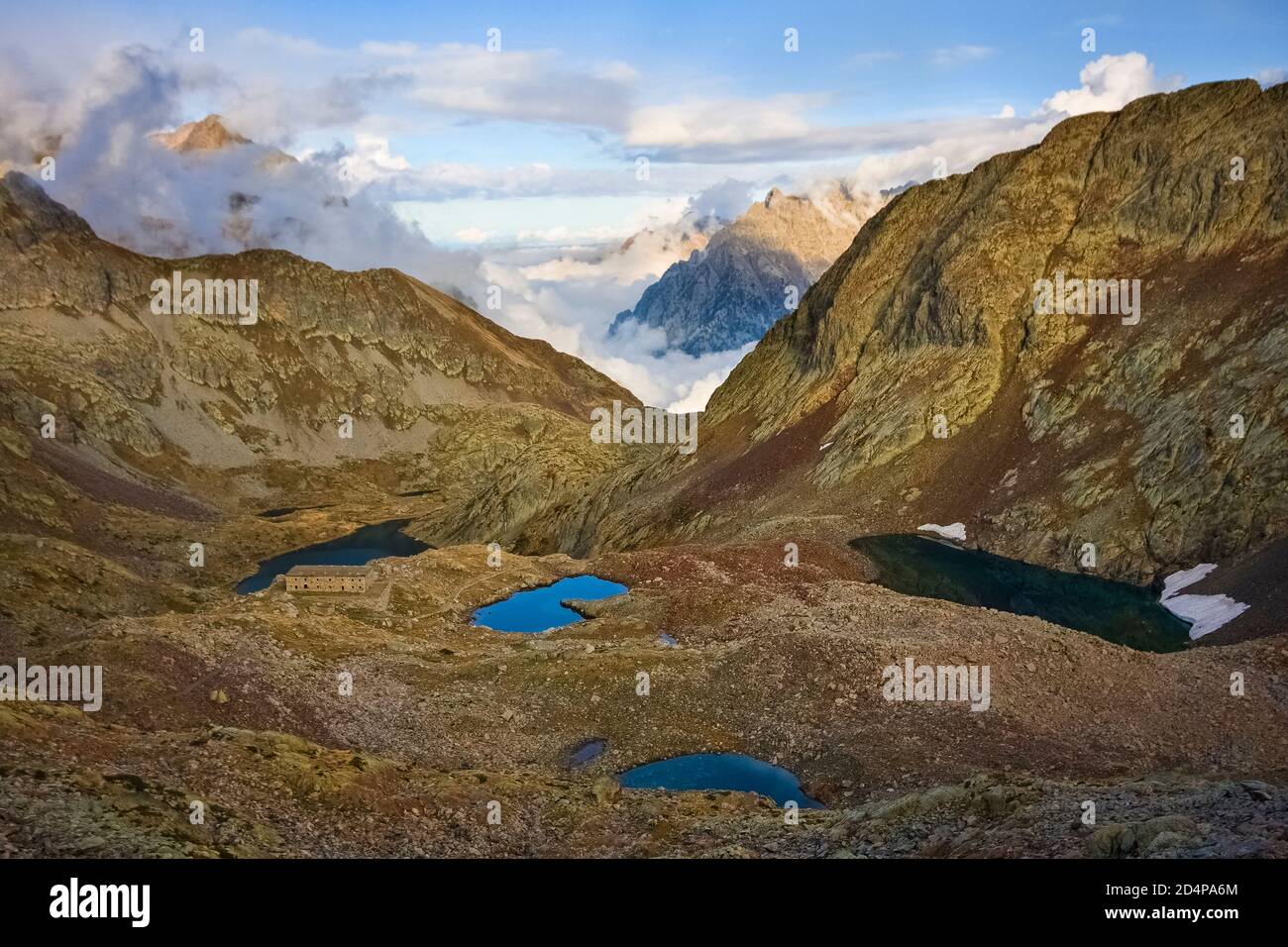 Italien Piemont Valle Gesso - Parco Alpi Marittime Stockfoto