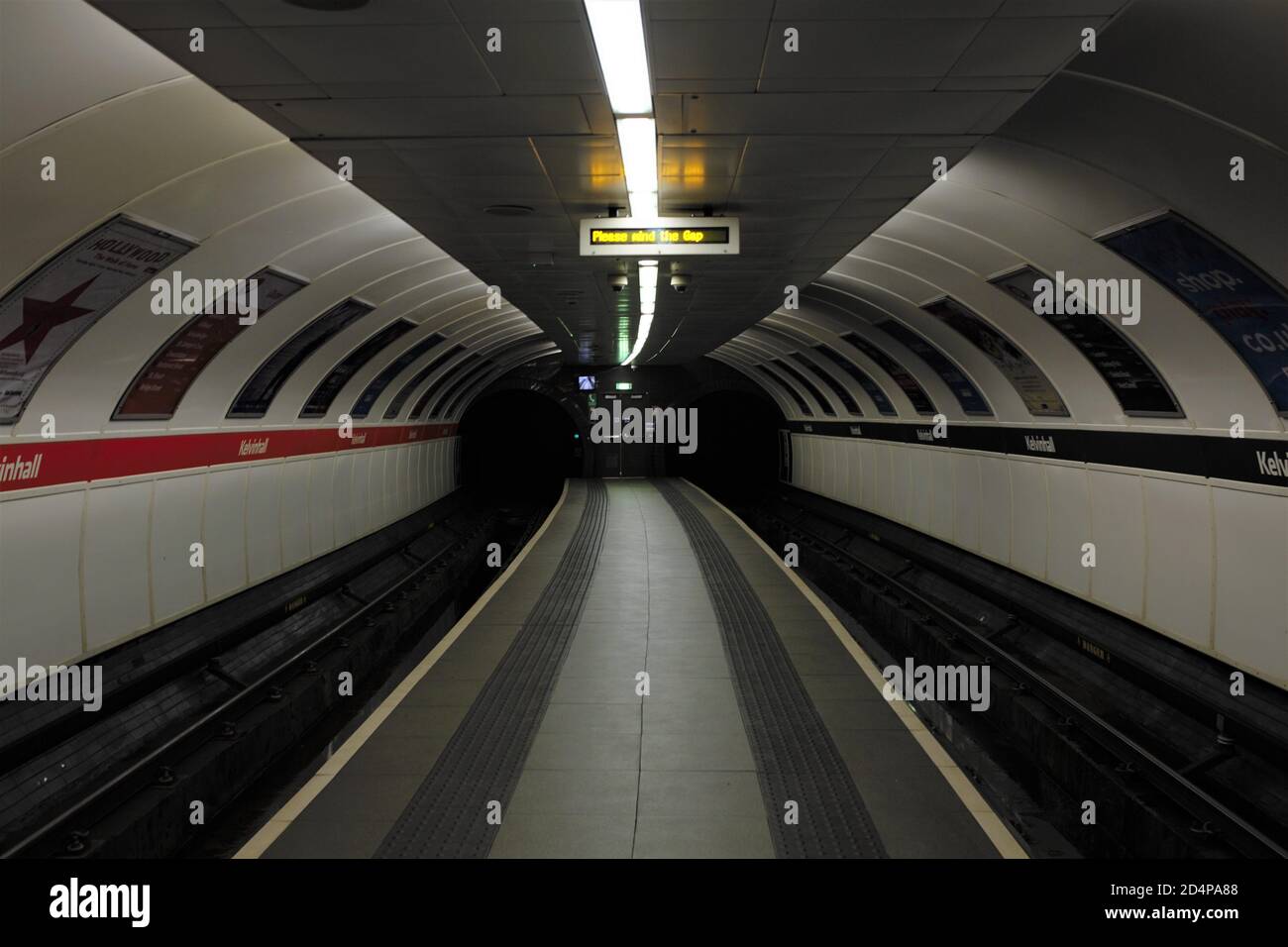 U-Bahn oder U-Bahn ? Stockfoto