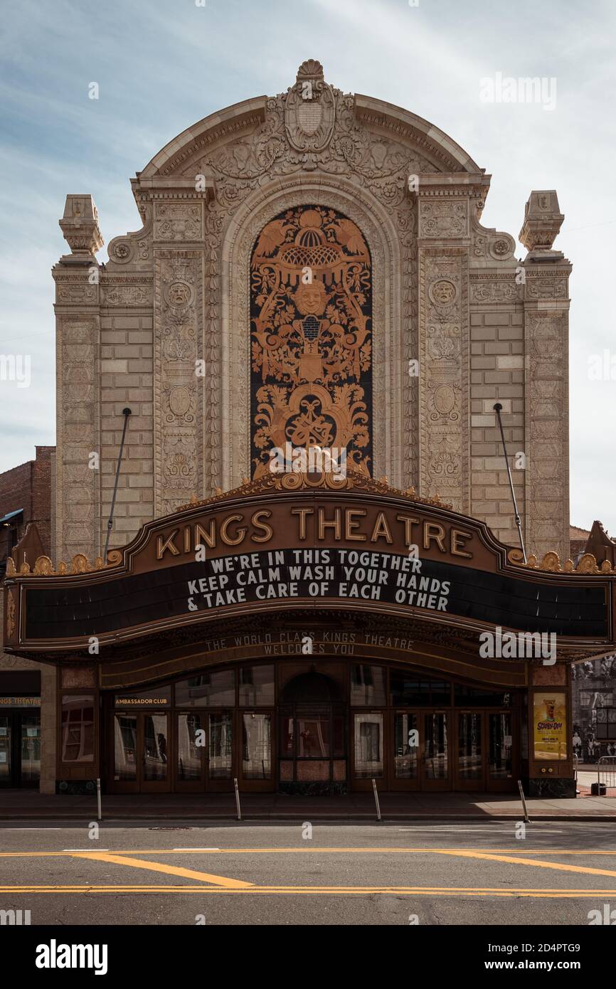 Kings Theatre, in Flatbush, Brooklyn, New York City Stockfoto