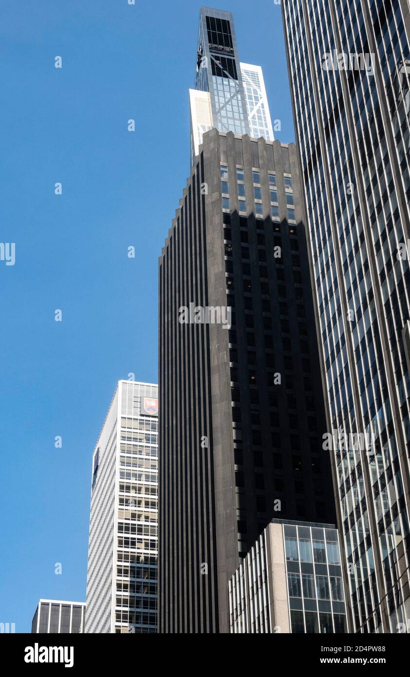 53W 53nd Street ist ein Supertall Mxed-use Skyscraper, NYC, USA Stockfoto