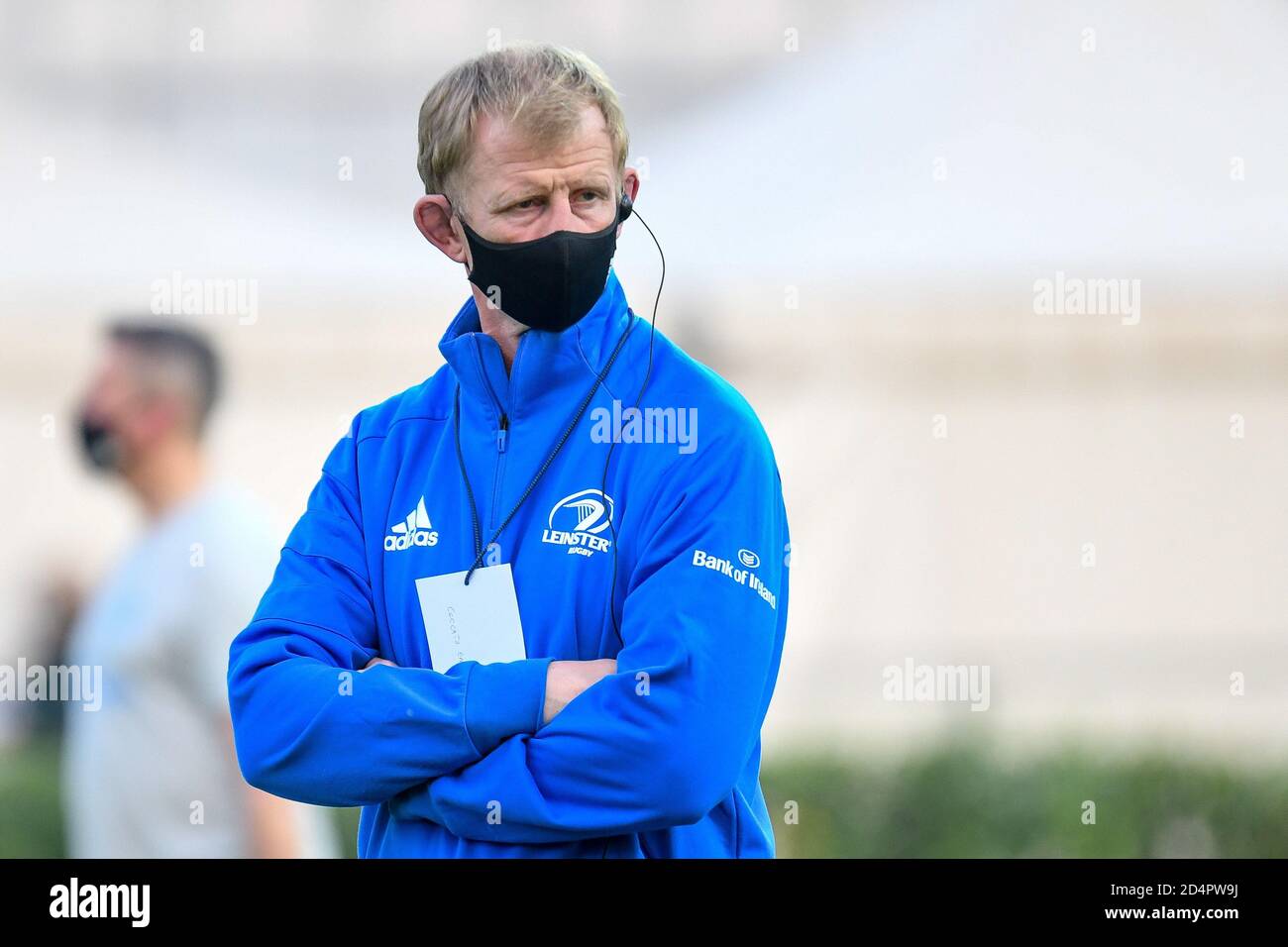 Monigo Stadium, Treviso, Italien, 10 Oct 2020, Leo Cullen (Coach Leinster Rugby) während Benetton Treviso vs Leinster Rugby, Rugby Guinness Pro 14 - Credit: LM/Ettore Griffoni/Alamy Live News Stockfoto